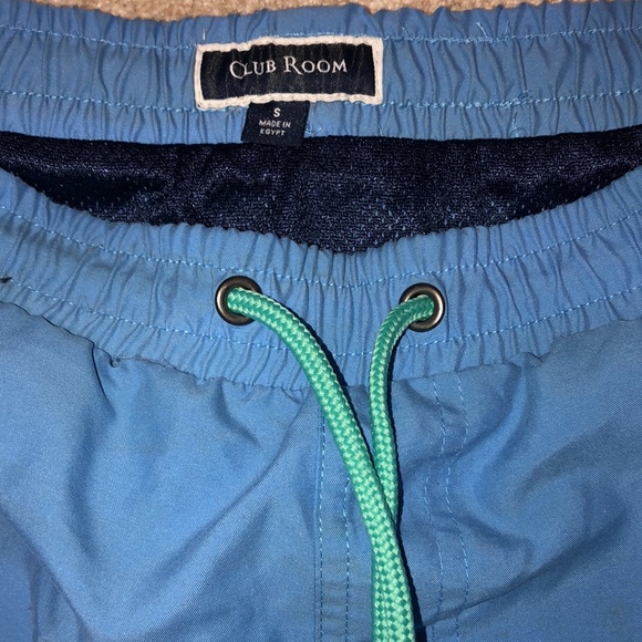 Men’s Blue Swim Trunks - Picture 3 of 3